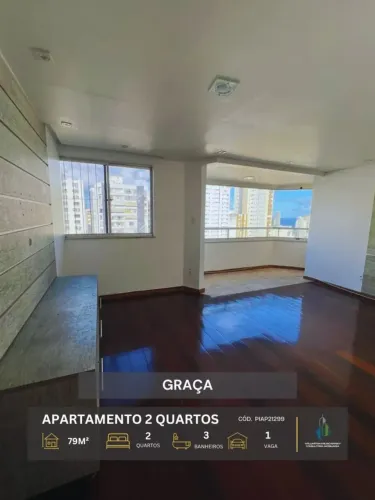 APARTAMENTO NASCENTE ANDAR ALTO 79m² 2 QUARTOS 1 SUÍTE GARAGEM INFRA VENDE GRAÇA