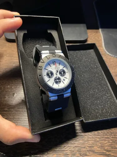 Relógio Tipo Bvlgari Aluminium