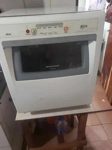LAVA-LOUÇAS BRASTEMP 8 SERVIÇOS