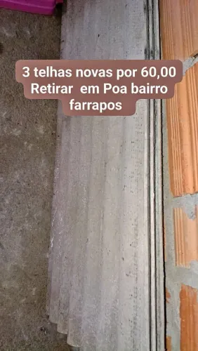 Telhas Brasilit 4mm