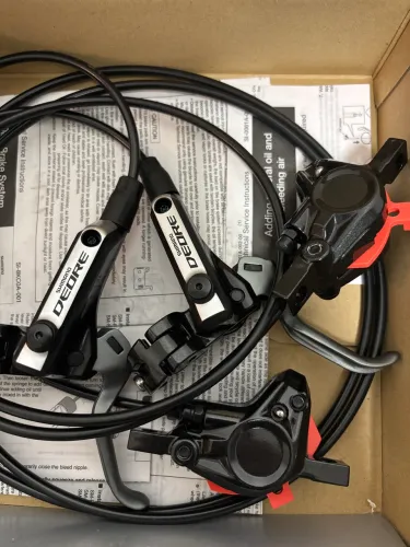 Freio a Disco Hidráulico Shimano Deore BL-M596 Novo sem uso