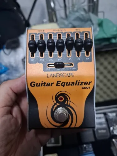 Pedal Equalizador Landscape GEQ1 Timbre Diferenciado