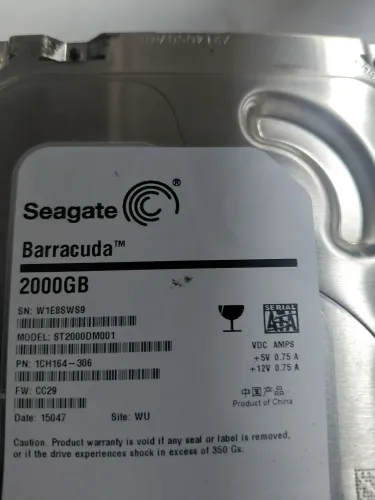 HD Seagate barracuda 2 TB 