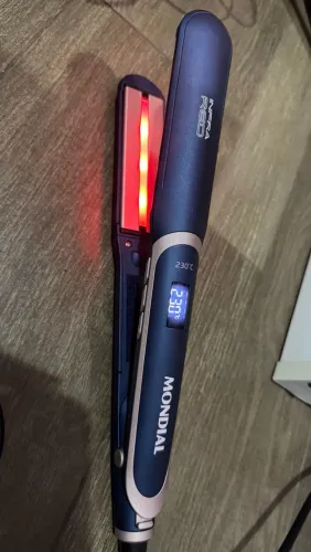 Prancha Alisadora Infrared Mondial Bivolt (usada)