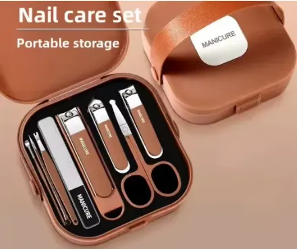 Conjunto De Cortadores De Unhas 8 Peças