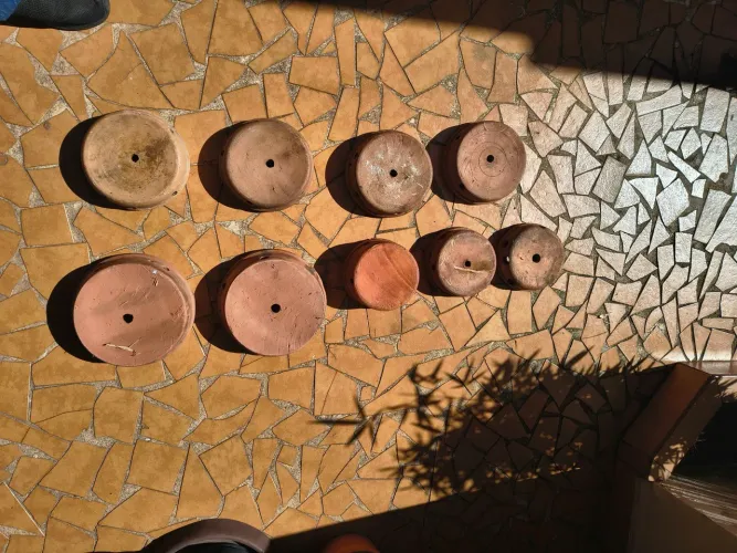 Vasos de plantas cerâmica