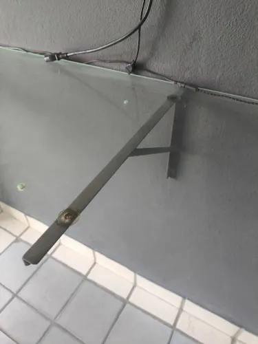 3 PRATELEIRA EM VIDRO + MÃOS FRANCESAS