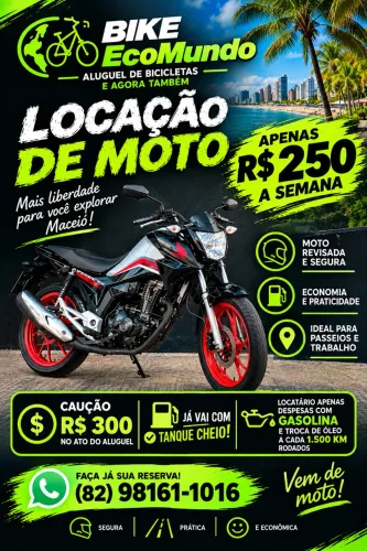 Moto para locação