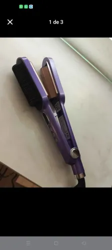 Prancha 2 em 1 alisa e efeito sereia Multi