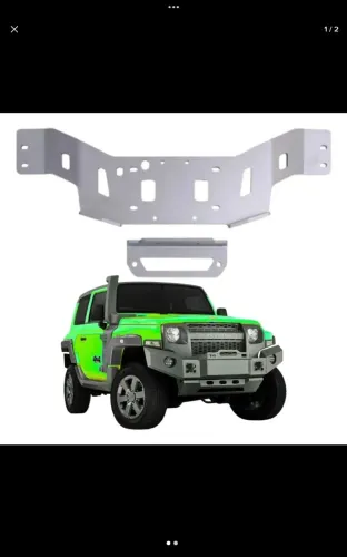 Suporte Base Guincho Novo Troller 15/21 10 Ton Dark London<br><br>1/2