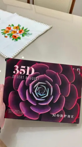 Paleta de Sombras Morphe 35D Desert Bouquet - Original e Nova (Sem Uso)