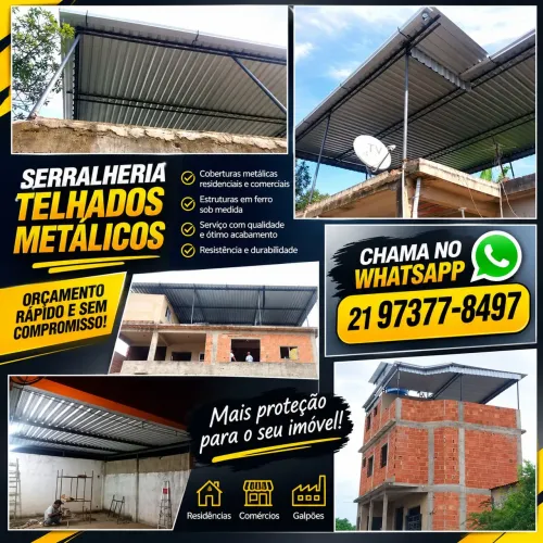 Telhado metálico
