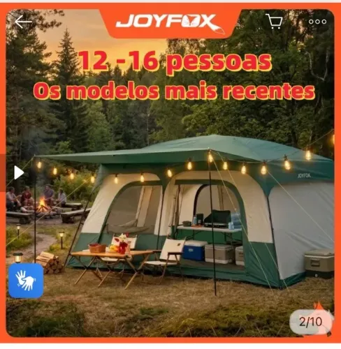 Barraca pra acampar 