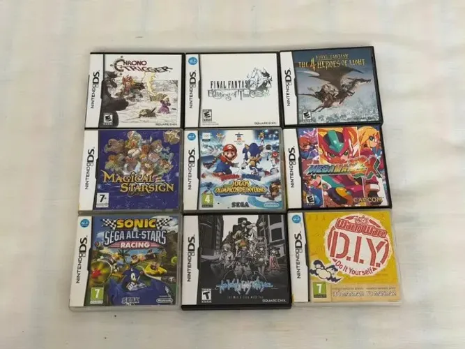 Jogos de Nintendo DS Originais Completos (descrição)