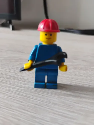 BONECO LEGO ANOS 80