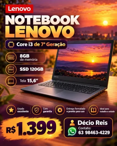 Notebook Core i3 
