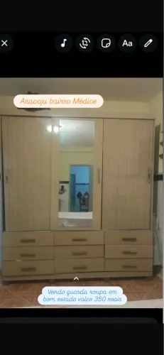 Vendo um guarda roupa em bom estado Aracaju Luzia