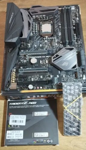 Kit Placa Mãe Asus Maximus IX Hero Processador i3 + 16Gb Memória DDR4 