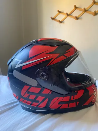 CAPACETE LS2 COM INTERCOMUNICADOR NOVO