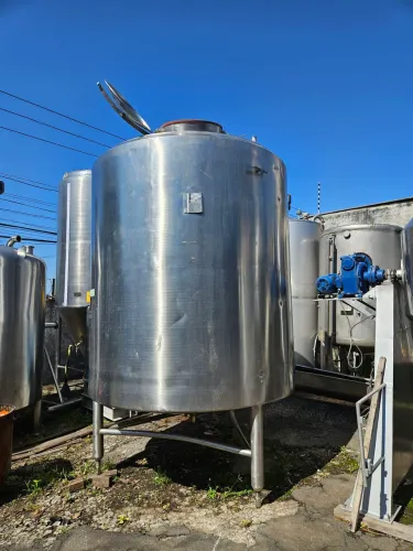 Tanque reator inox 316 - 8.000 litros
