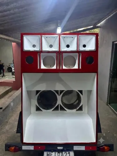 Carretinha de som