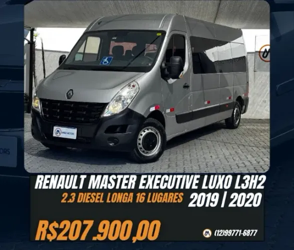 Renault Master 2.3 DCI Executive Longo 16L Dies 2020