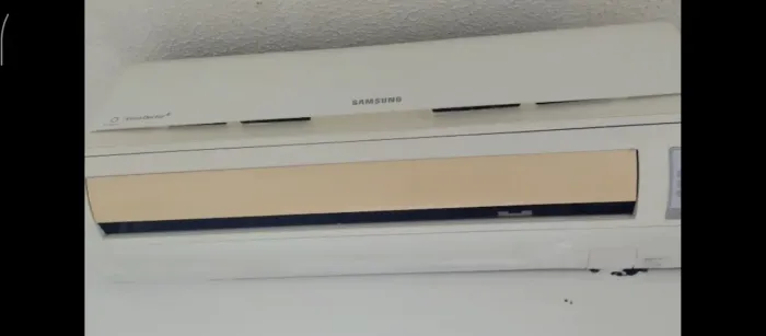 AR CONDICIONADO SANSUNG 9.000 BTU 220 VOLTS VAI COM TRANFORMADOR SEMI NOVO 