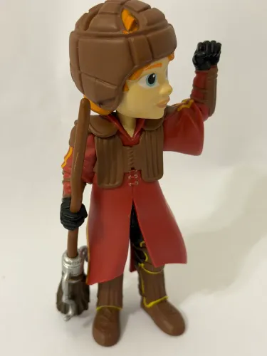 Funko Rock Candy do Ron Weasley em uniforme de Quadribol Original