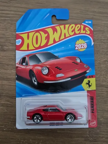 Miniatura Hotwheels Ferrari Dino