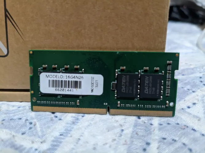 Memória ram 16gb 2666mhz notebook 
