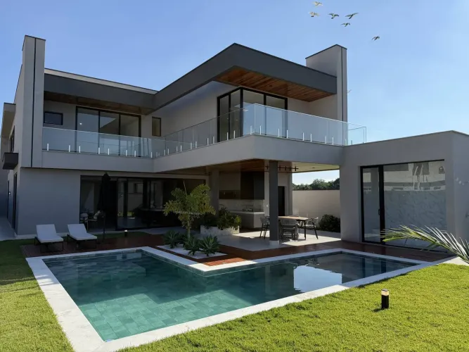 Casa Sobrado 5 dormitórios ( 5 suítes), 6 vagas, Jardins das Nações, Sjc.