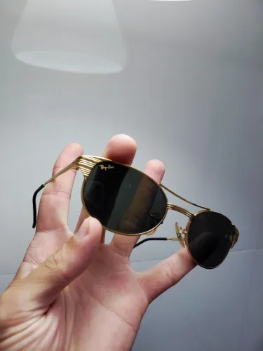 Oculos ray ban - Vintage - metal - Usa - original
