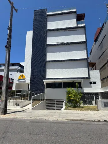 Flat frente mar com 1 dormitório para alugar, 25 m² por R$ 3.000/mês - Bessa - João Pessoa