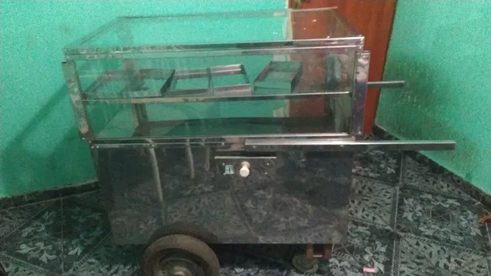 Carrinho inox bom qualidade