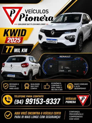 Renault Kwid Zen 1.0 Flex 12V 5P Mec. 2025