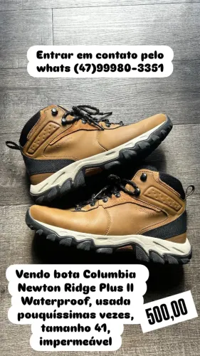 Bota Columbia impermeável