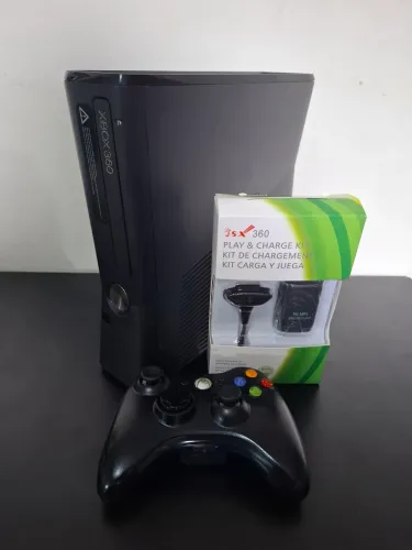 X-Box 360 RGH 3.0 AURORA 250GB + 40 Jogos + Emuladores - ENVIO OLX 