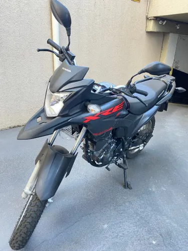 Honda XRE 190 2023/2023 Preta - Apenas 9.000 km - Único Dono - Impecável