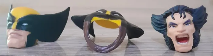Cabeças Head do Wolverine CT Toys X Men Marvel