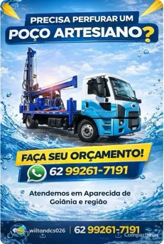Manutenção em mini poço artesiano 