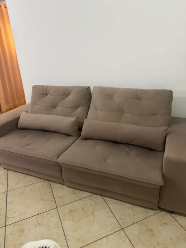 Sofá 5 lugares retratil