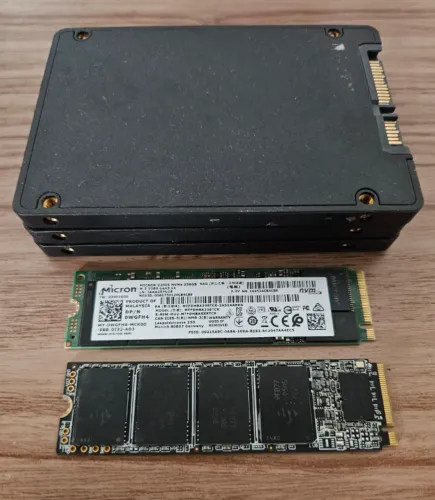 SSD's 512GB e 256GB Saudáveis - Aceito cartão 12x - Entrego