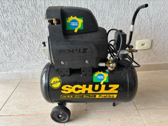 Motocompressor Pratiko CSI 8,6/25 2Hp Monofásico Schulz  127V
