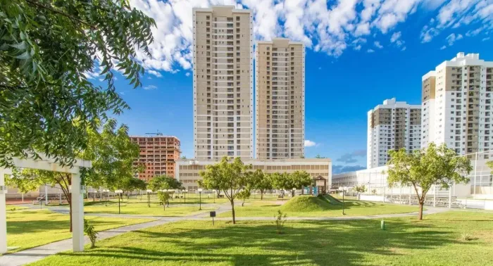 Apartamento para venda novo, nunca habitado, com 3 quarto(s) sendo 1 suíte, com vista impa