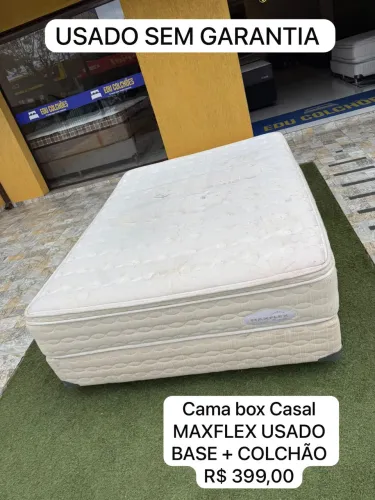 Cama Box Casal MAXFLEX USADA - USADO