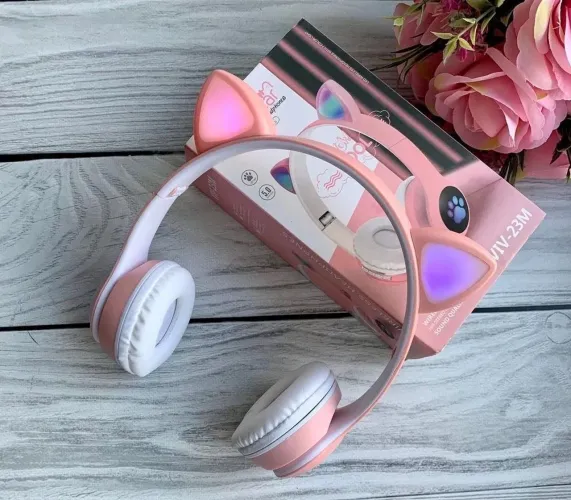 Headphone orelha de gatinho 