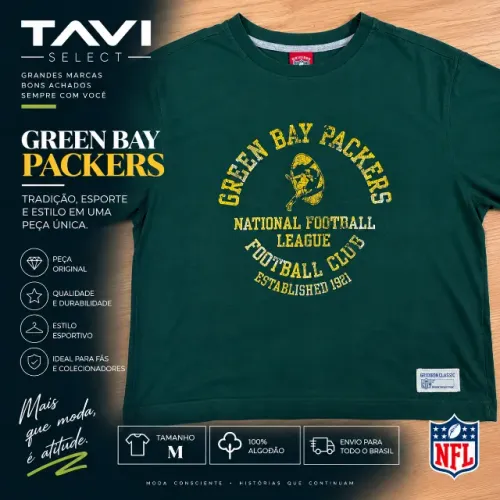 Camiseta Green Bay Packers NFL - Reebok Gridiron Classic