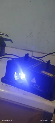 Lazer b500 Azul DJ festa 