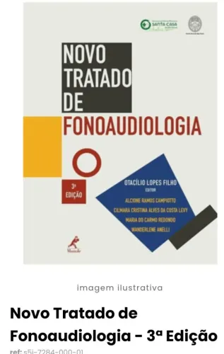 Livro novo tratado de fonoaudiologia 3a edição.