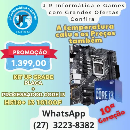 Placa mãe + Processador - KITs de 10ª geração